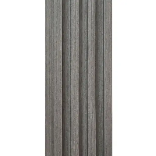 Рейка декоративна Wall Sticker WPC стінова 3000х160х23 мм Олов'яний SW-00001530 - фото 5