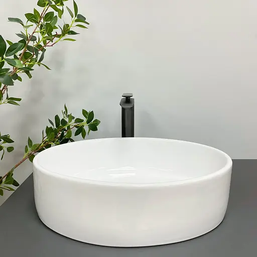 Умивальник VBI Cefalu white накладний VBI-015400, Білий - фото 4