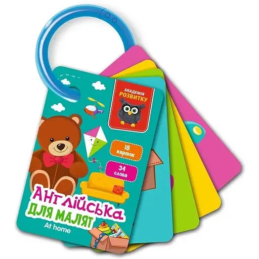 Гра розвиваюча Vladi Toys Англійська вдома VT5000-18 (4820234764778) - фото 1