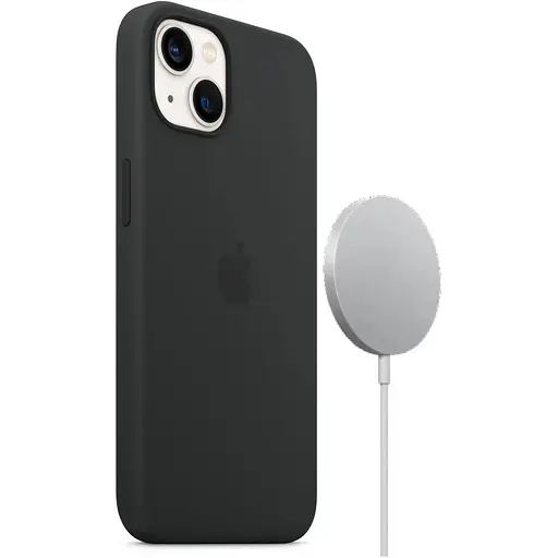 Оригинальный силиконовый чехол Apple Silicone Case MagSafe для iPhone 13 Midnight MM2A3ZM/A