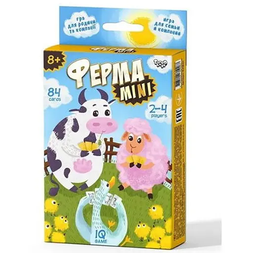 Настільна гра Danko Toys Ферма (міні) (укр.) (G-FM-01) - фото 1