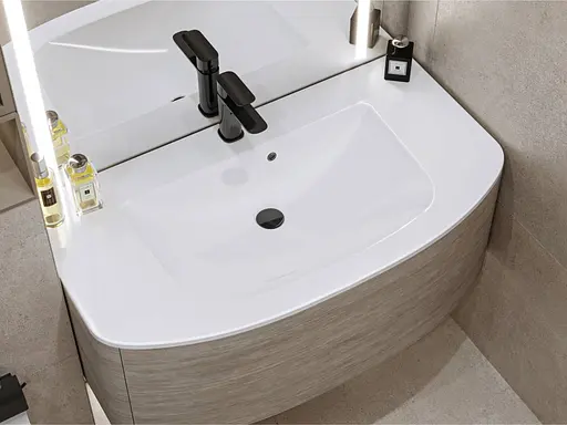 Умивальник Miraggio Dea 1000 0001545, Білий - фото 2