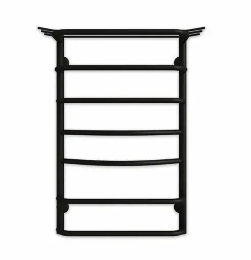 Рушникосушка водяна Deffi Юність П7 500х800 мм нижнє підкл. Чорний 30412 - фото 3