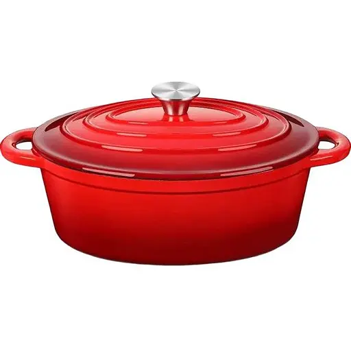 Овальний чавунний казан Zurrichberg ZBP-7159, 5 л - фото 1