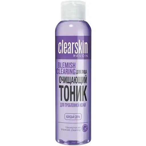Очищувальний тонік для обличчя Avon з екстрактом пшениці і алое вера Для проблемної шкіри 100 мл - фото 1