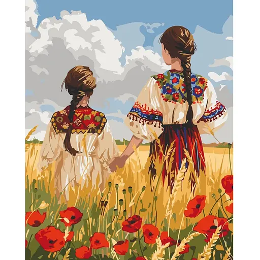Набір для розпису ArtCraft Україночки 40 x 50 см (10136-AC)