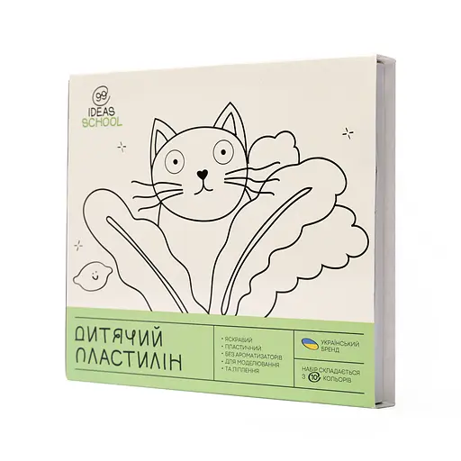 Пластилин 10 цветов, 160 грамм, стек, Увлечения, 99IDEAS - фото 2