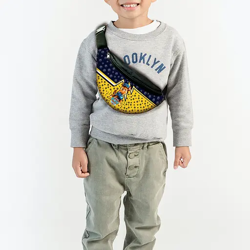 Сумка-бананка щенячий патруль "RAW PATROL" з принтом, 35х15см, дитяча, молодіжна (00004)