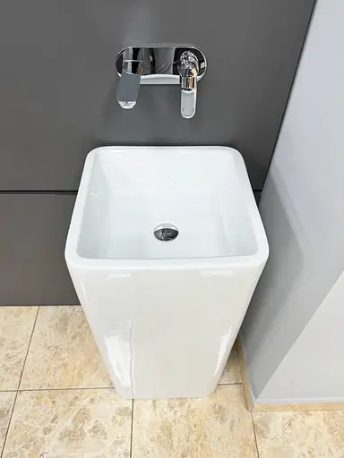 Умивальник VBI Lukka white підлоговий VBI-019002, Білий - фото 2