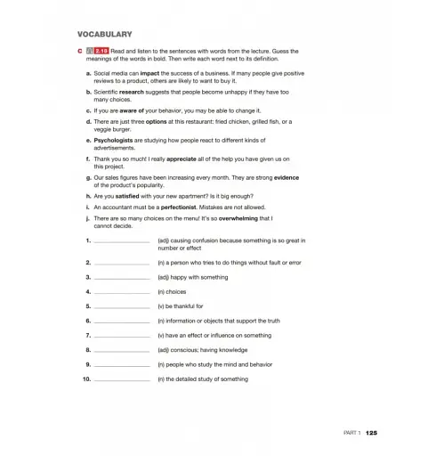 21st Century Communication 2. Listening, Speaking and Critical Thinking. Student Book.TED Talks - фото 9