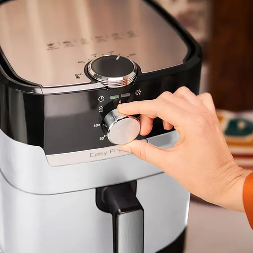 Мультипіч Tefal EasyFry&Grill 1550 Вт чорно-світло-сіра (EY501A10) - фото 4