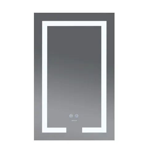 Дзеркало Mixxus Hard MR07-50x80 (LED Touch, антизапотівання, димер, регулювання яскравості) MX9992 - фото 2