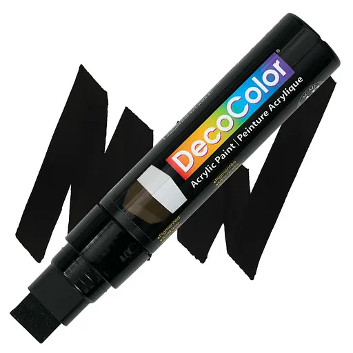 Маркер акриловый Marvy Черный 15 мм 515-S 