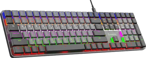 Клавиатура GamePro MK145R Red Swich RGB Dark Gray - фото 3