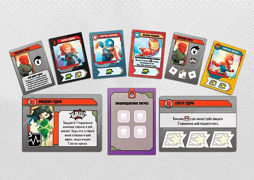 Настольная игра Geekach Games Marvel United. Украинське видання (GKCH035MUTK) - фото 2