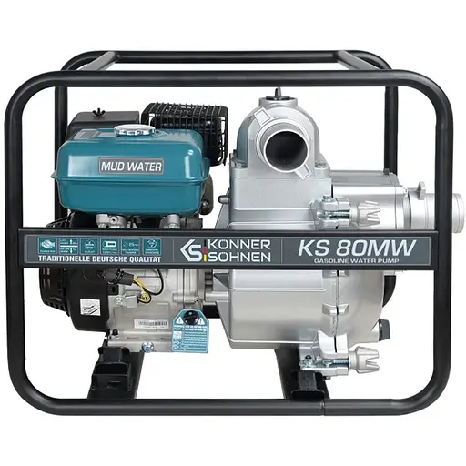 Мотопомпа для сильно загрязненной воды Konner&Sohnen KS 80MW - фото 1