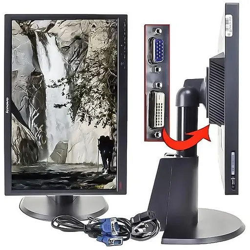 Монитор 22" Lenovo ThinkVision L2251PWD - Class B "Б/У" - фото 3