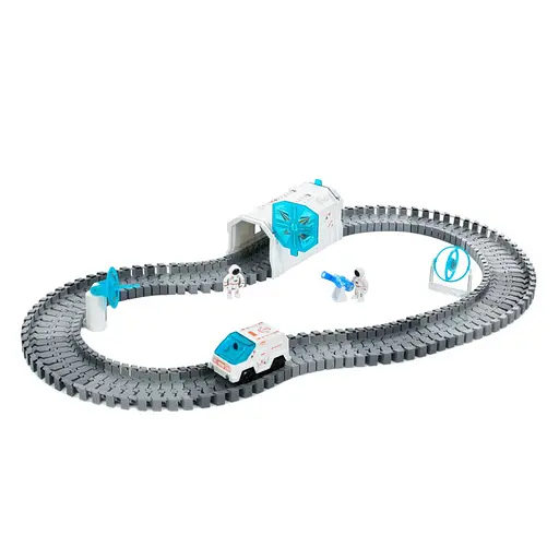 Детский игровой набор "Трек" Bambi 7501, фигурки 2 штуки 127 деталей - фото 2