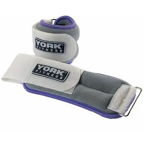 Утяжелители York Fitness Soft для рук и ног 2х0,5кг серый - фото 3