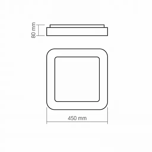 LED світильник VIDEX EDGE-SC-72W-WHITE (VLE-ESC-72W) - фото 6