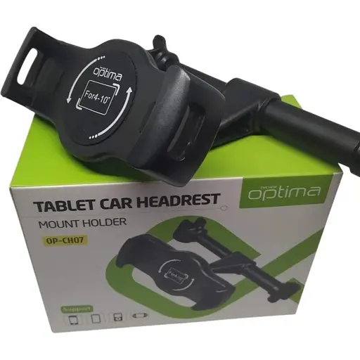 Крепление на сиденье Optima для планшетов 7 8 9 10 дюймов держатель на подголовник - фото 1