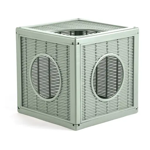 Домик для животных пластиковый Qublo 35x35x35h шалфей