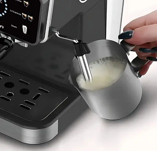 Сенсорная кофеварка Zepline ZP-6806 3в1 вспенитель молока для горячего и холодного кофе 20 Bar 3000 Вт - фото 6