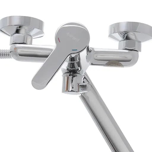 Змішувач для ванни Ibergrif Square M13122 IB0029, Хром - фото 3