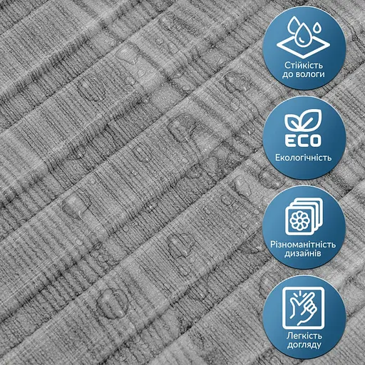 Панель-рейка в рулоне 2900х350х6мм Графитовое дерево SW-00002067 - фото 5