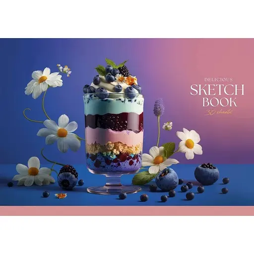 Альбом для малювання Школярик PB-GB-030-8519-2 склейка 30 аркушів