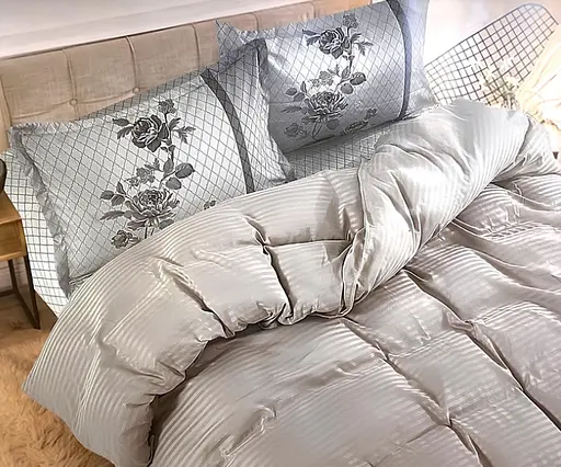 Постельное белье Laura Grand 27-03 - евро комплект 2 наволочки 50x70 см - фото 1