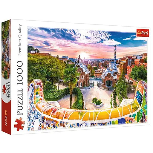Пазл Trefl Закат над Барселоной Испания 1000 эл. (10711) - фото 1