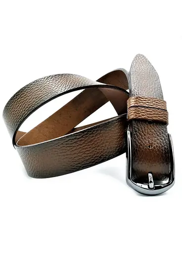 Ремінь шкіряний Le-Mon чоловічий 110-125х3,5 см acs0023820 - фото 3