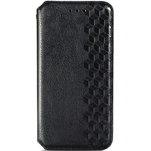 Кожаный чехол-книжка GETMAN Cubic (PU) для Xiaomi Redmi A1 / A2 Черный