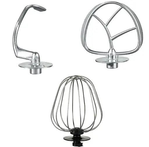 Кухонный комбайн DMS миксер тестомес KM -1500 Вт чаша 5 л Red - фото 4