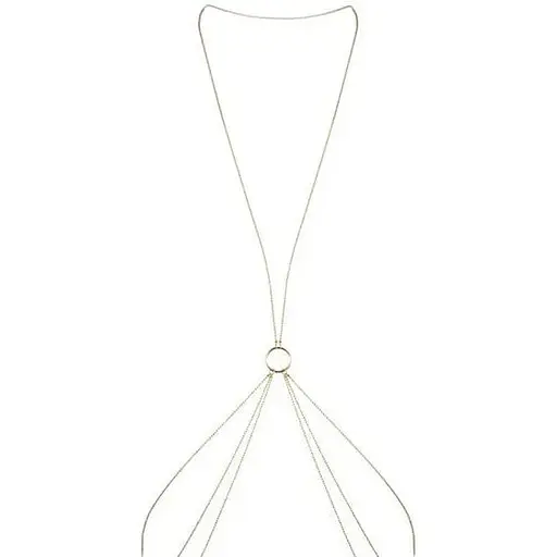 Ланцюжок для тіла Bijoux Indiscrets Magnifique 8 Body Chain - Gold - фото 2