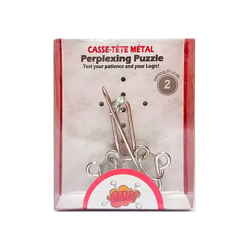 Металева головоломка "Perplexing puzzle" Bambi 5562D-20, 2 складність - фото 1