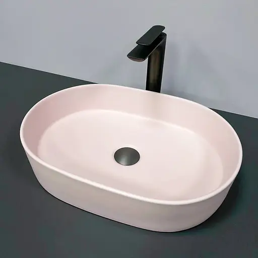 Умивальник VBI Verona 50 pink matt накладний VBI-011316, Цветной - фото 3