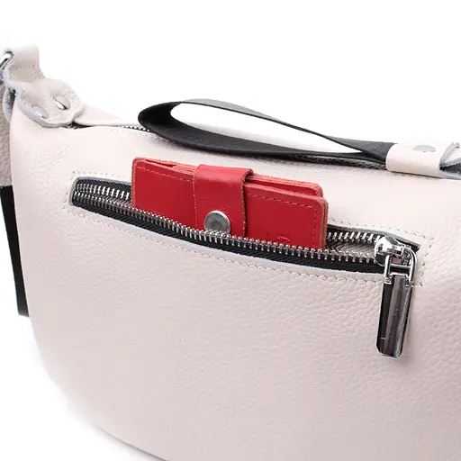 Кожаная женская сумка Vintage 26.5х16х10 см sum0026568 - фото 9