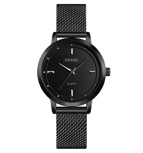 Наручний годинник жіночий Skmei 1528 Black, 1528BK (18409)