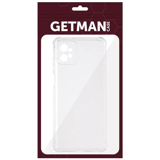 TPU чохол Getman Ease logo посилені кути Full Camera для Motorola Moto G32 Безбарвний прозорий - фото 4