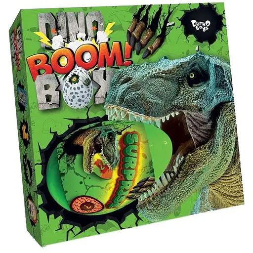 Набор креативного творчества Danko Toys Dino Boom Box DBB-01-01U укр - фото 1