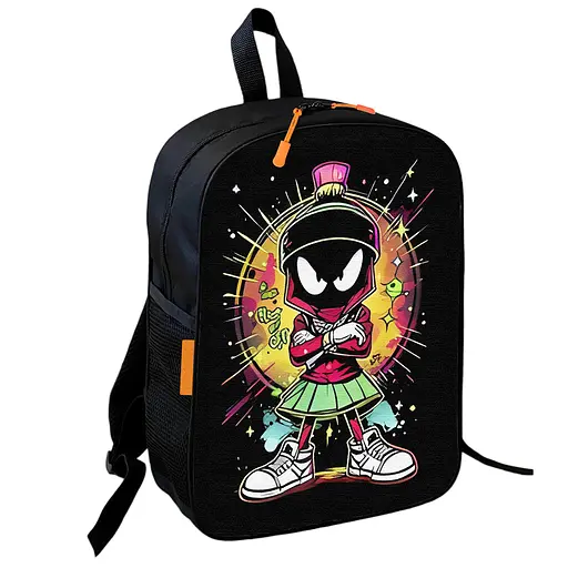 Рюкзак школьный детский Марвин Марсианин 36х27 см подростковый для мальчика, девочки (4028)