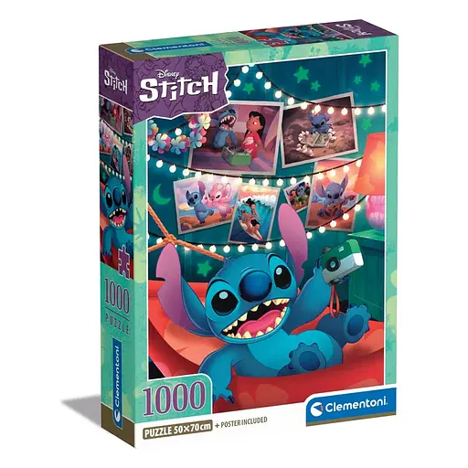 Пазл Стіч Disney Stitch - 1000 шт Clementoni 39793