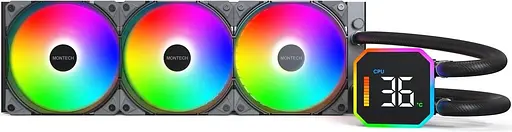 СВО MONTECH HyperFlow Digital 360 Black (HYPERFLOW DIGITAL 360 (B)) - фото 1