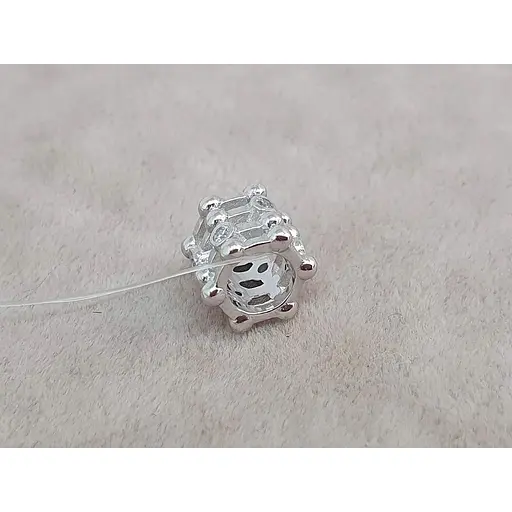 Срібна підвіска-шарм Qvaliz з фіанітами. 903-00760 - фото 2