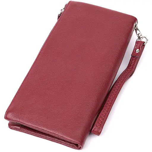 Кожаный женский кошелек ST Leather 21х10.5х2 см acs0028458 - фото 2