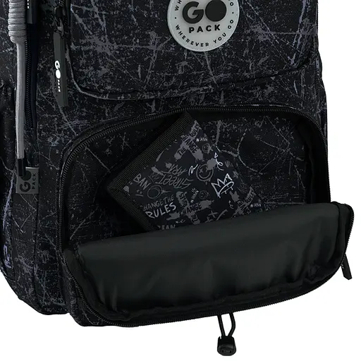 Рюкзак GoPack Education 120M-3 Shadow Черно-серый (GO26-120M-3) - фото 9