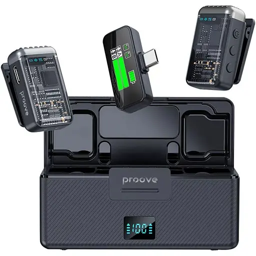 Микрофонная радиосистема Proove Ripple Black PRWM00002001 (149649) - фото 3