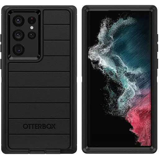 Протиударний чохол із кліпсою OtterBox Defender Series Pro для Samsung Galaxy S22 Ultra Black 77-86579 - фото 9
